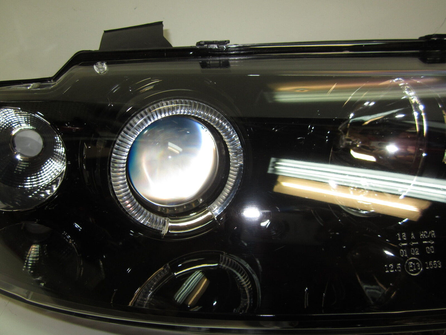 BLACK VX VU SS EXECUTIVE Altezza ANGEL EYE Headlights Holden Commodore PAIR NEW