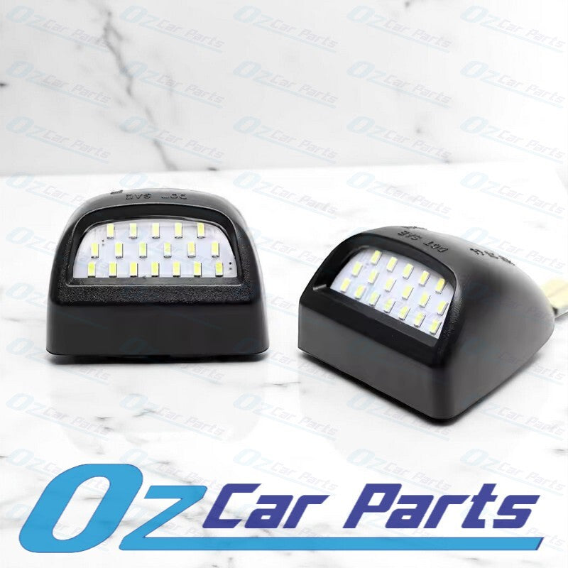 Holden Colorado RG 2012-2020 LED Number Plate Light Housing Assembly Pair