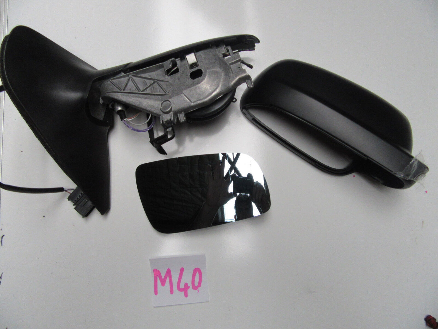 Driver Side Electric Door Mirror Black 5 Pin for Volkswagen Golf MK4 97 - 04