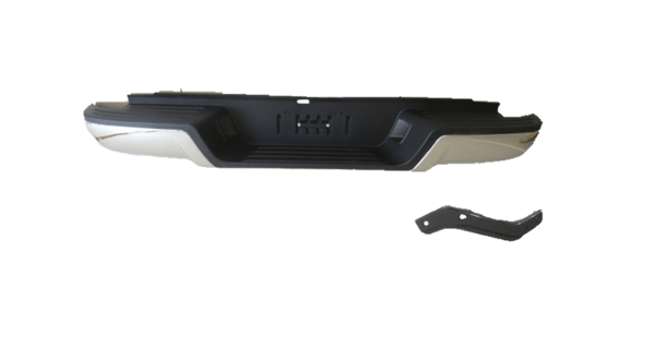 NEW REAR BAR BUMPER FOR MAZDA BT-50 UP/UR 10/2011 ~ 05/2020 CHROME BLACK