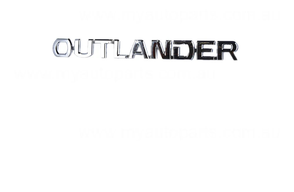 Genuine REAR TAIL GATE BADGE EMBLEM FOR MITSUBISHI OUTLANDER ZJ 11/2012-1/2015