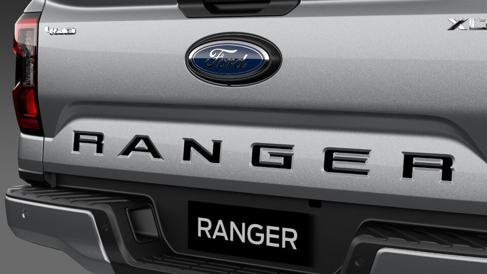GENUINE Tailgate Black Decal Sticker FOR FORD RANGERNXT GEN XLT/Wildtrack/Raptor