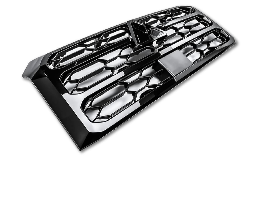 GENUINE FRONT GRILLE FOR Mitsubishi Triton MV Honeycomb Camera Hole TYPE - Black