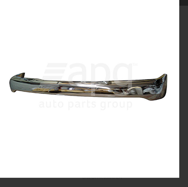 NEW FRONT BUMPER BAR FOR TOYOTA HILUX 1 Piece 9/2001-7/2004 CHROME