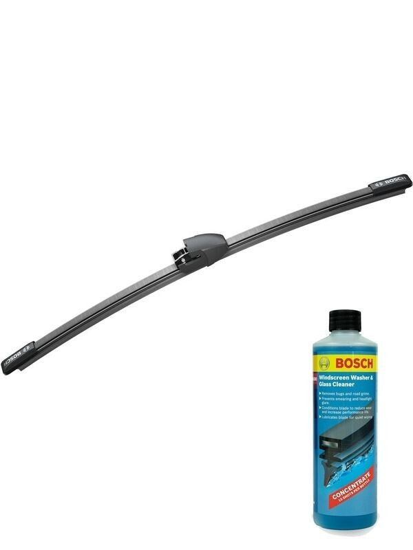 Bosch Rear Wiper Blade 280mm + Windshield Washer Fluid Fits Ford Puma, Focus, Ku