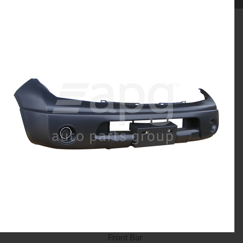 GENUINE FRONT BUMPER BAR FOR NISSAN NAVARA 3/2008-4/2015 DUAL CAB & KING CAB