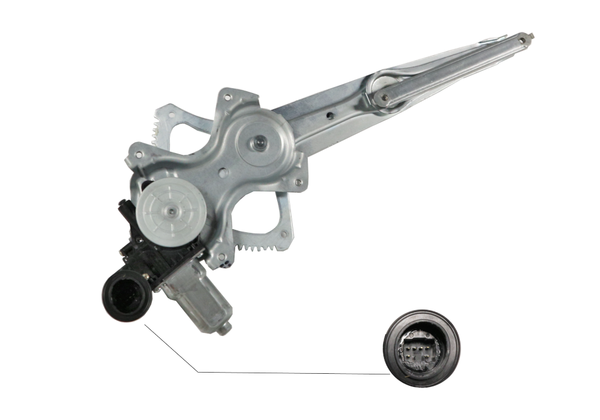 NEW LEFT FRONT WINDOW REGULATOR FOR TOYOTA YARIS NCP90/91 10/2005-10/2011 6-PIN