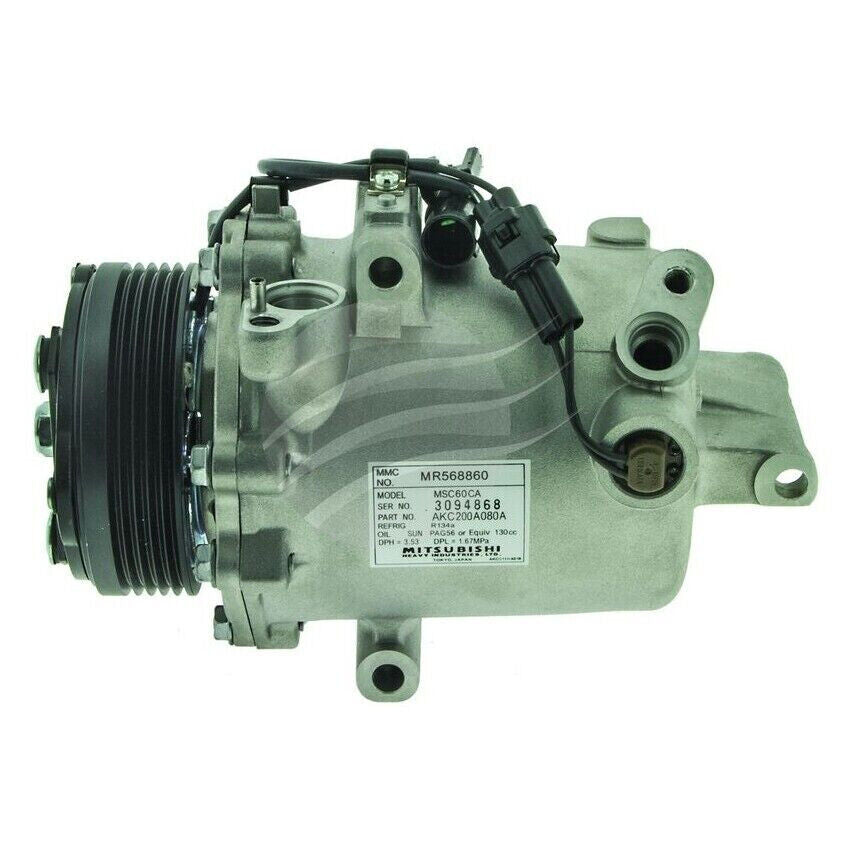 NEW AC AIRCON Compressor fits Mitsubishi Colt RG 2002-2013 MSC60Cas 12V 5PV
