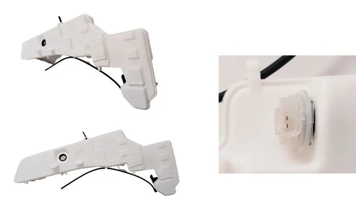 NEW Windscreen Washer Bottle FOR NISSAN NAVARA D23 NP300 05/2015-ON WITH 1-MOTOR