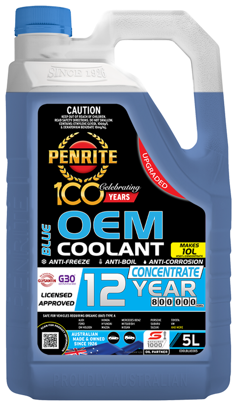 5L BLUE OEM COOLANT CONCENTRATE BLUE Anti-Freeze FOR PENRITE COOLBLUE005
