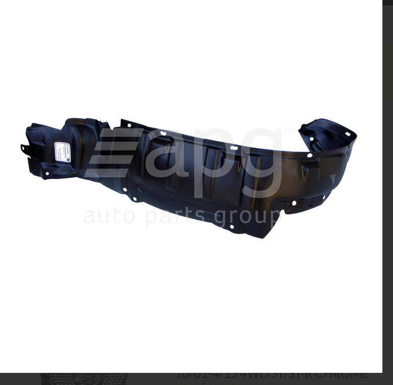 NEW RIGHT FRONT INNER GUARD LINER FOR NISSAN NAVARA D22 10/2001-4/2015 2WD 4WD
