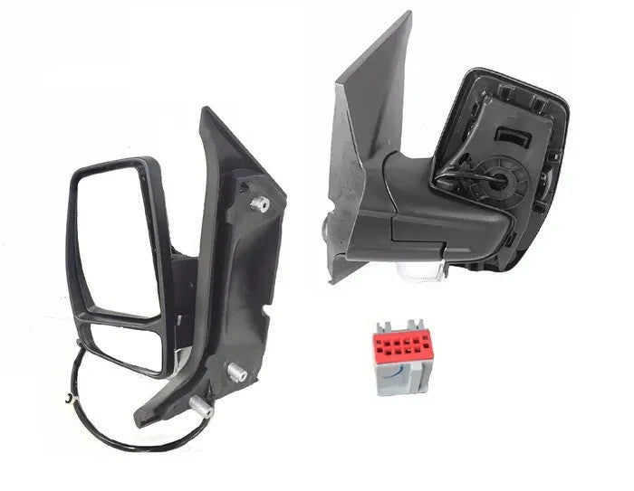 NEW LEFT DOOR MIRROR FOR FORD TRANSIT CUSTOM VN 9/2013-7/2023 BLINKER+HEATED TYP
