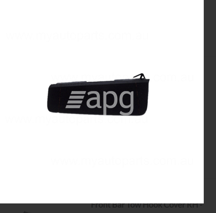 Genuine LEFT FRONT TOW HOOK COVER FOR TOYOTA RAV4 5/2019-6/2024 RAV-4 AXAA54R