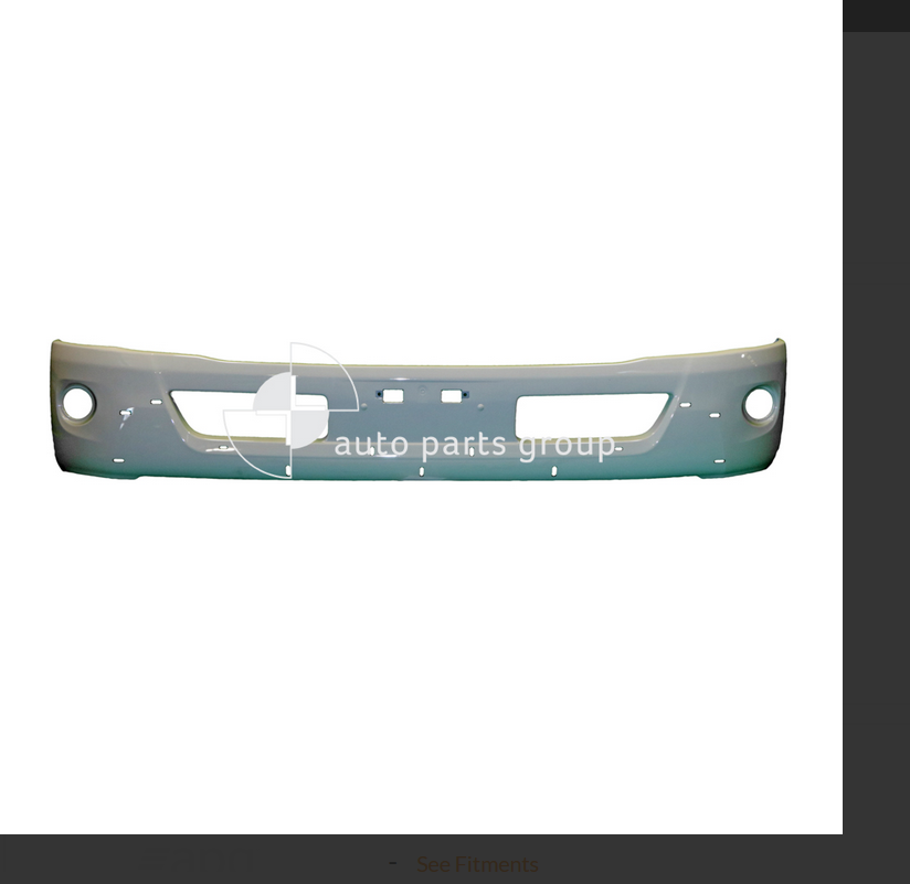 GENUINE FRONT BUMPER BAR FOR HINO 300 8/2011--ON
