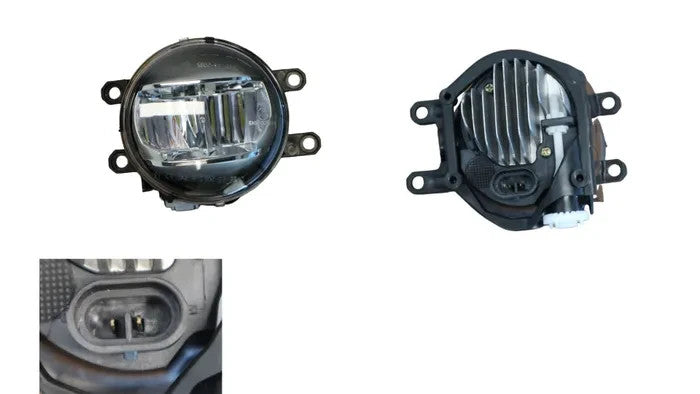 NEW LEFT SIDE FOG LIGHT FOR TOYOTA FORTUNER GUN156 07/2015 05/2020 LED TYPE
