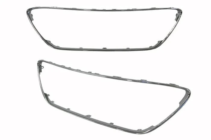NEW FRONT BAR GRILLE MOULD CHROME FOR FORD FIESTA WS/WT 09/2008 ~ 07/2013