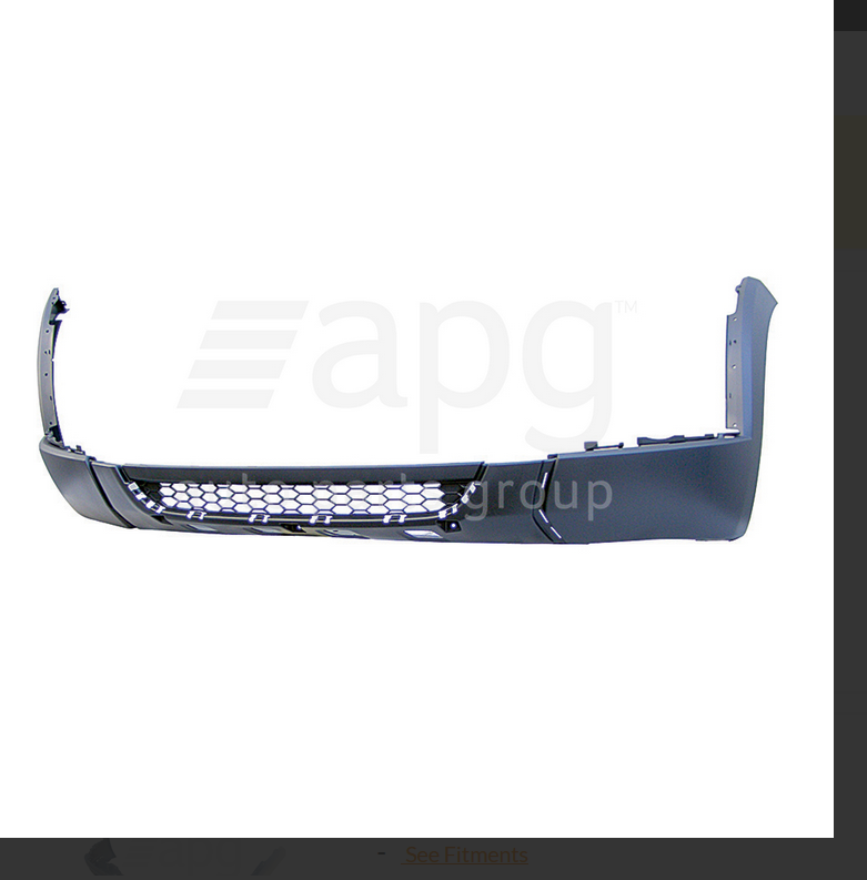 GENUINE FRONT BAR BUMPER FOR HOLDEN CAPTIVA 7 1/2011-12/2013 LOWER
