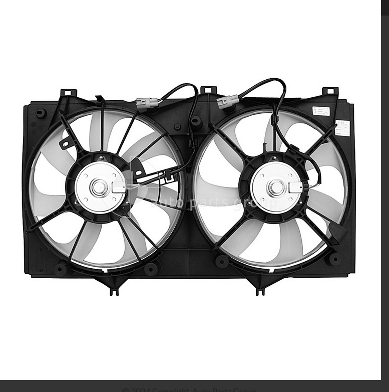 NEW ENGINE RADIATOR FAN FOR TOYOTA CAMRY AHV40 HYBRID 2/2010-1/2011 2.4L 4CYL