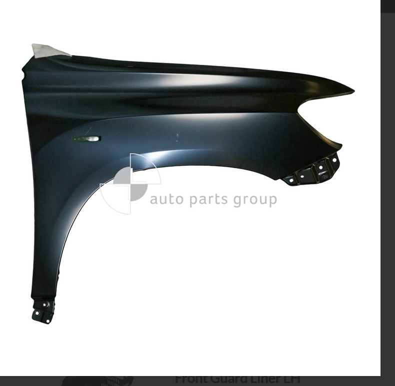 NEW RIGHT DRIVER FRONT GUARD FENDER FOR TOYOTA KLUGER 5/2007-7/2010