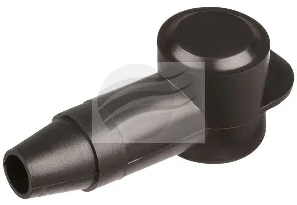 X2 NEW HEAVY DUTY TERMINAL COVER INSULATOR FOR ALTERNATOR STARTER MOTOR 18mm BLK