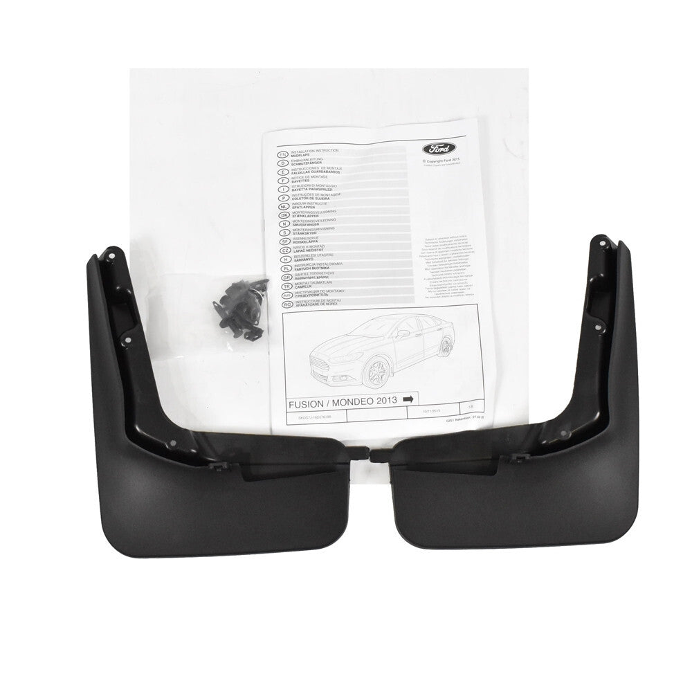GENUINE REAR Mudflap Kit FOR Ford Mondeo Md 2015-ON WAGON REAR PAIR