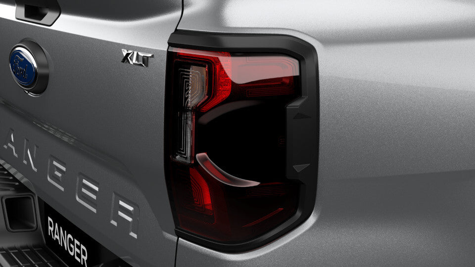 GENUINE BLACK TAILLIGHT Surround COVER KIT FOR FORD RANGER NXT GEN XLT/Wildtrack