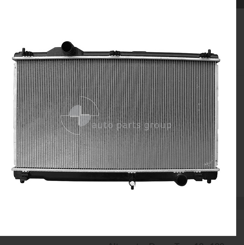 NEW RADIATOR FOR LEXUS IS250 GSE20 8/05-8/08 Man/Auto 2.5 L 4GR External Oil Coo