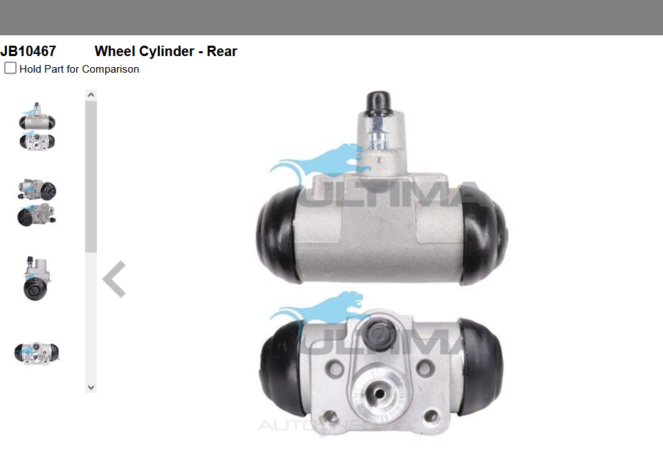 NEW PAIR REAR WHEEL CYLINDER FOR GWM V200-V240 K2 2010-2020