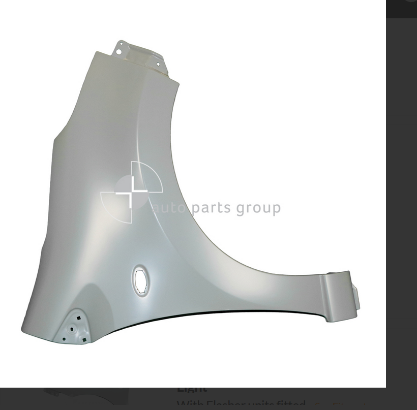 GENUINE RIGHT FRONT GUARD FOR SUZUKI ALTO 5-DOOR Hatch 7/2009-12/2013