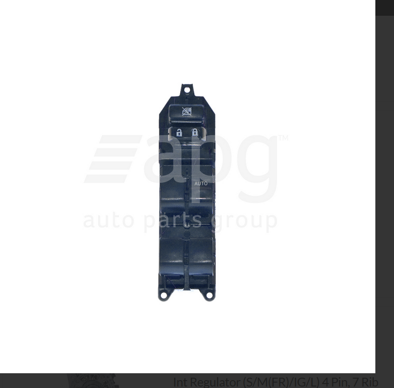 NEW MASTER WINDOW SWITCH FOR TOYOTA CAMRY ACV40 7/2009-11/2011