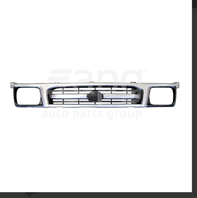 NEW FRONT GRILLE FOR TOYOTA HILUX LN167R 10/1997-8/2000 SILVER