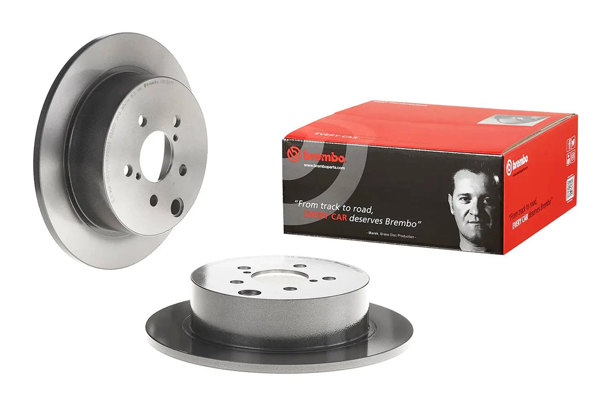 Brembo REAR Disc Brake Rotor FOR Subaru Forester 2.0 SJ D I AWD 2013-2018 *274MM