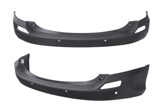 NEW REAR BAR BUMPER FOR TOYOTA RAV4 ALA49-ASA44-ZSA42 12/2012-11/2015 SENSOR TYP