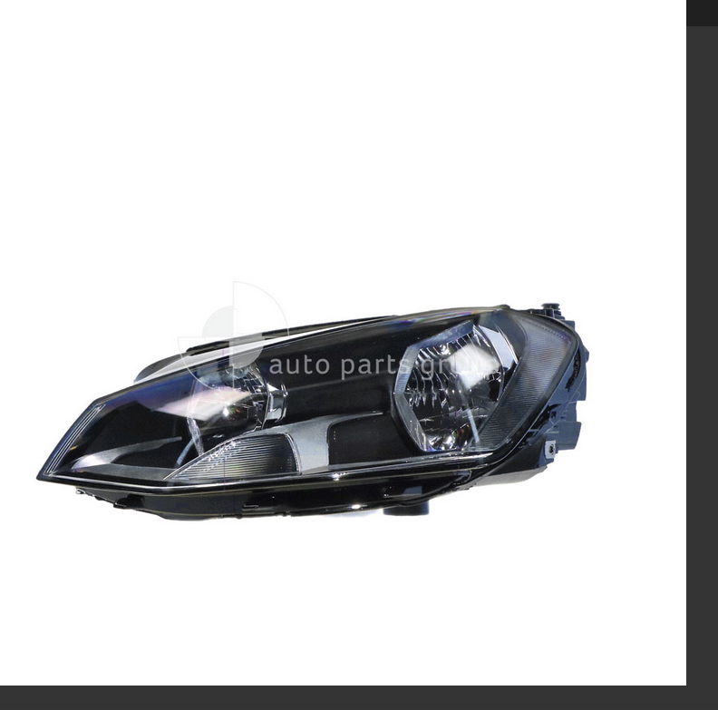 NEW LEFT HEADLIGHT FOR VOLKSWAGEN GOLF 4/13-7/17 HATCH WAGON GTI HALOGEN TYPE