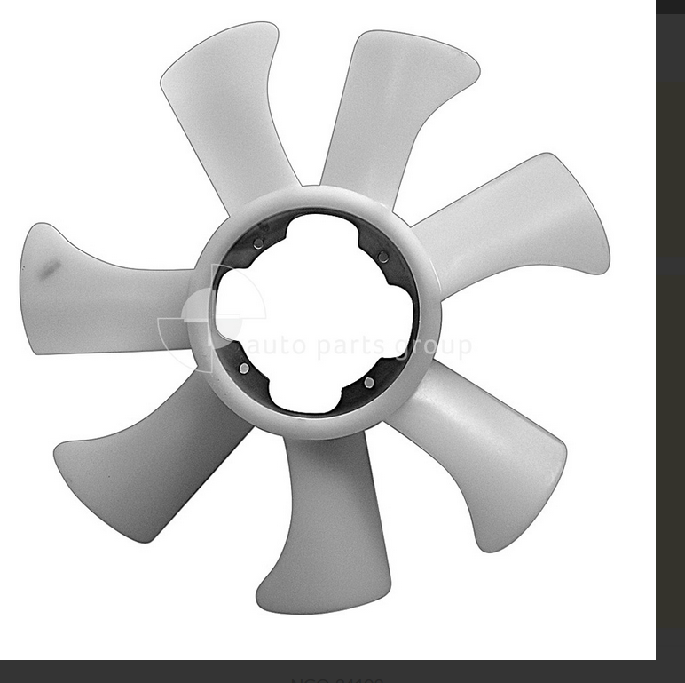 NEW FAN 7 BLADE FOR NISSAN PATROL GQ 8/87-10/94 4.2L TB42 PET 143mm