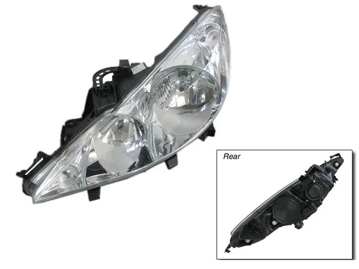 NEW LEFT HEADLIGHT FOR PEUGEOT 207 A7 02/2007 ~ 10/2009 HEADLIGHT HALOGEN TYPE