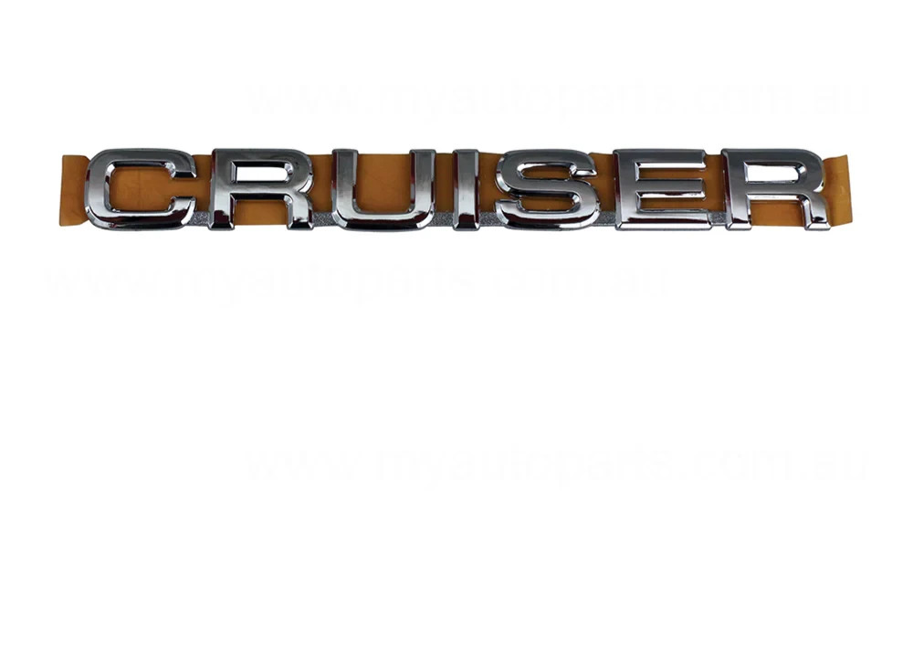 Genuine REAR TAIL GATE BADGE EMBLEM FOR Toyota Landcruiser 100 Series 1/98-7/07