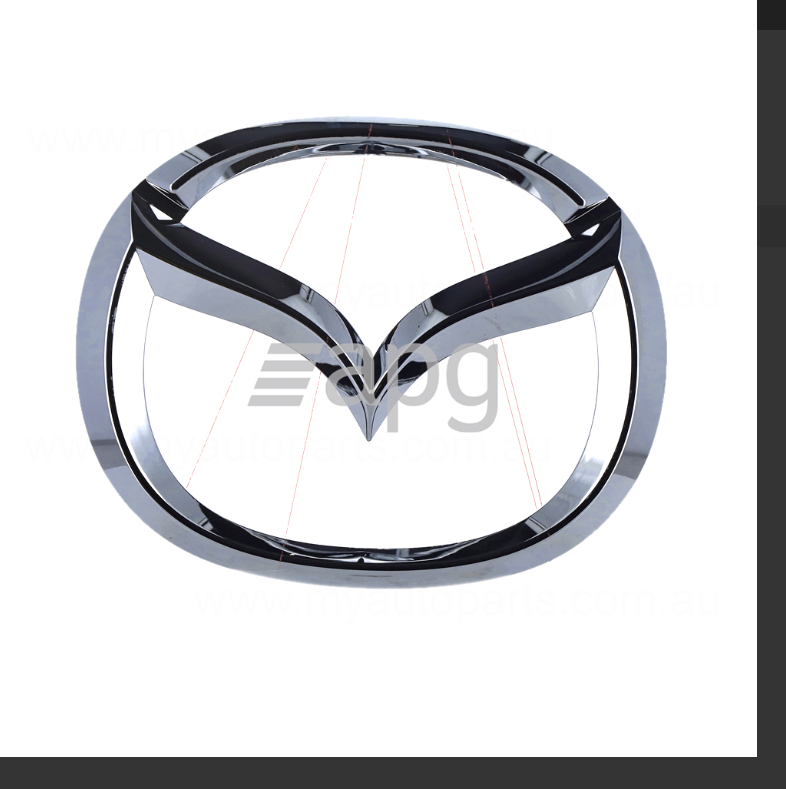 Genuine FRONT GRILLE BADGE EMBLEM FOR MAZDA MX-30 DR 4/2021-5/2023