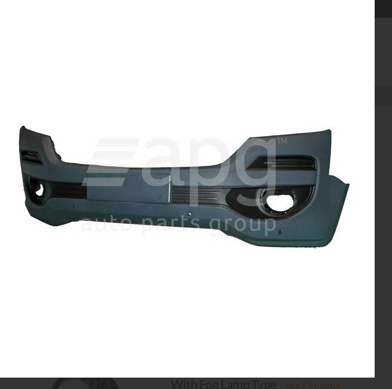 GENUINE FRONT BUMPER BAR COVER FOR HOLDEN Trailblazer LTZ 10/2016-ON