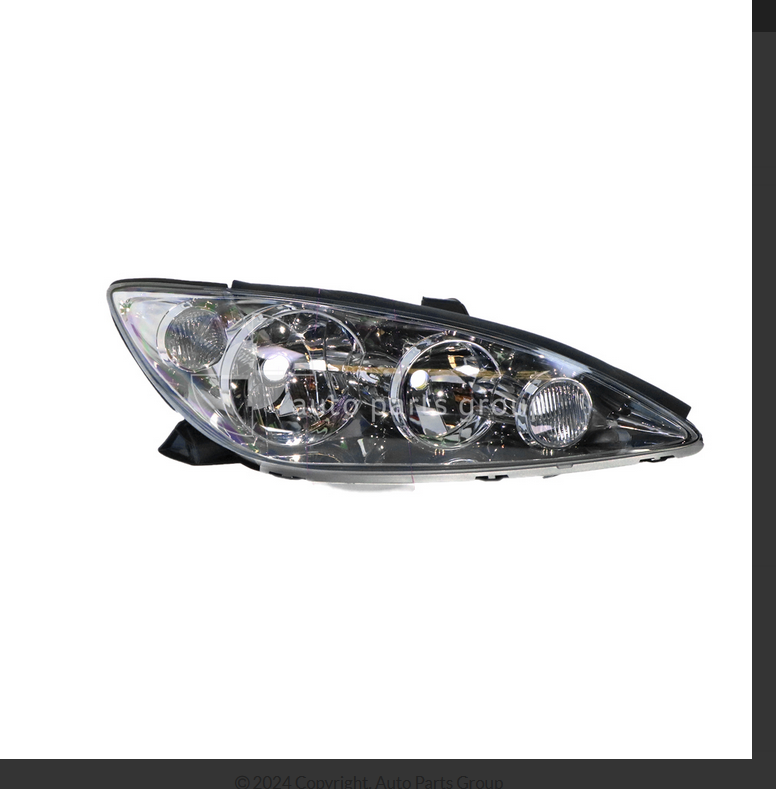 NEW RIGHT HEADLIGHT FOR Toyota CAMRY 9/2004-6/2006 SEDAN ACV36R-MCV36R