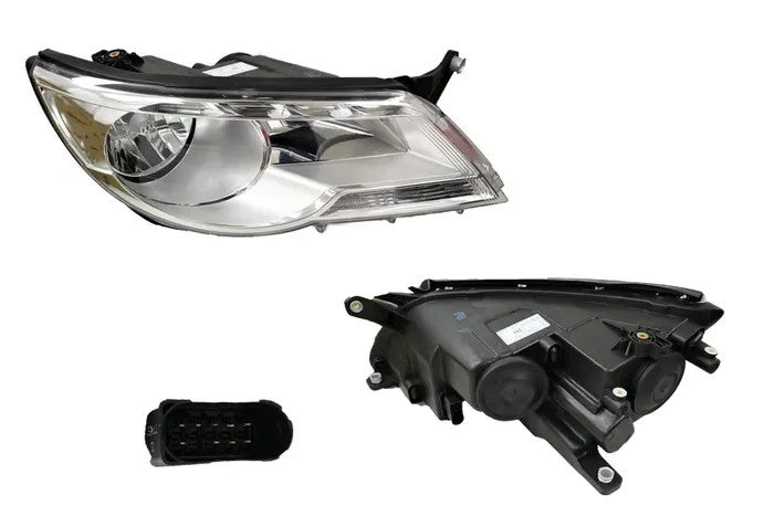 NEW RIGHT HEADLIGHT FOR VOLKSWAGEN TIGUAN 5N 05/2008 ~ 09/2011 HALOGEN H7/H7