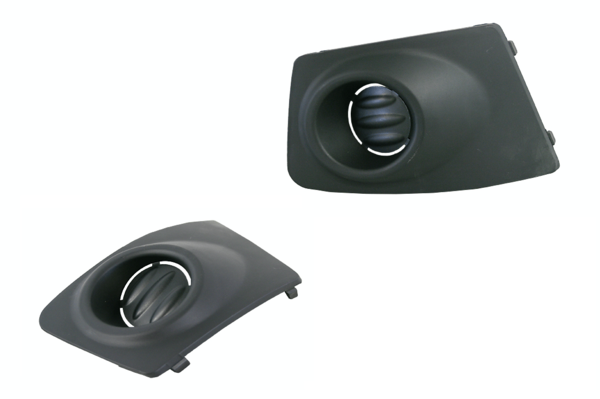NEW LEFT SIDE FOG LIGHT COVER BEZEL FOR MITSUBISHI TRITON MN 09/2009-12/2014