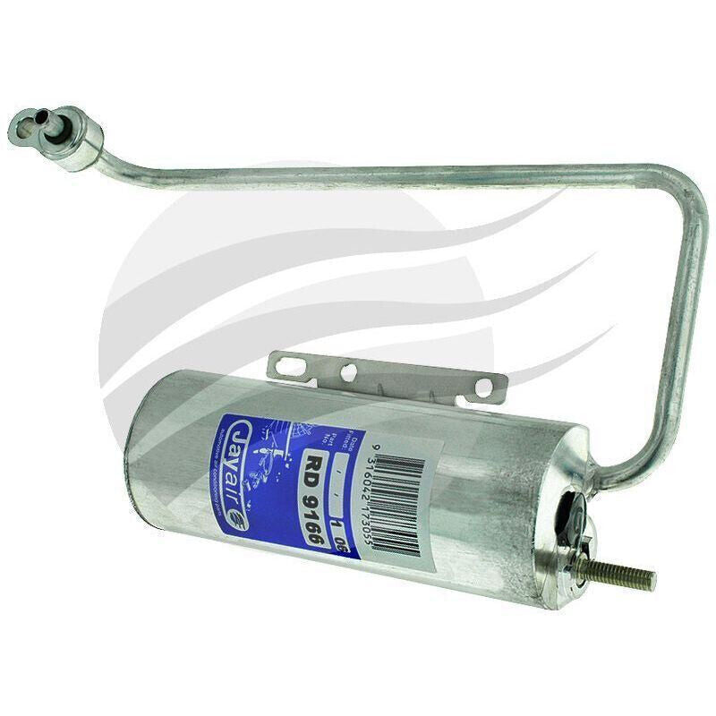 NEW AC A/C Receiver Drier fits Saab 9-3-- 9/2002-on with Pipe Attached