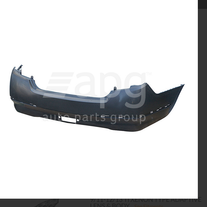 GENUINE REAR BUMPER BAR FOR NISSAN MAXIMA J32 1/2011-12/2013