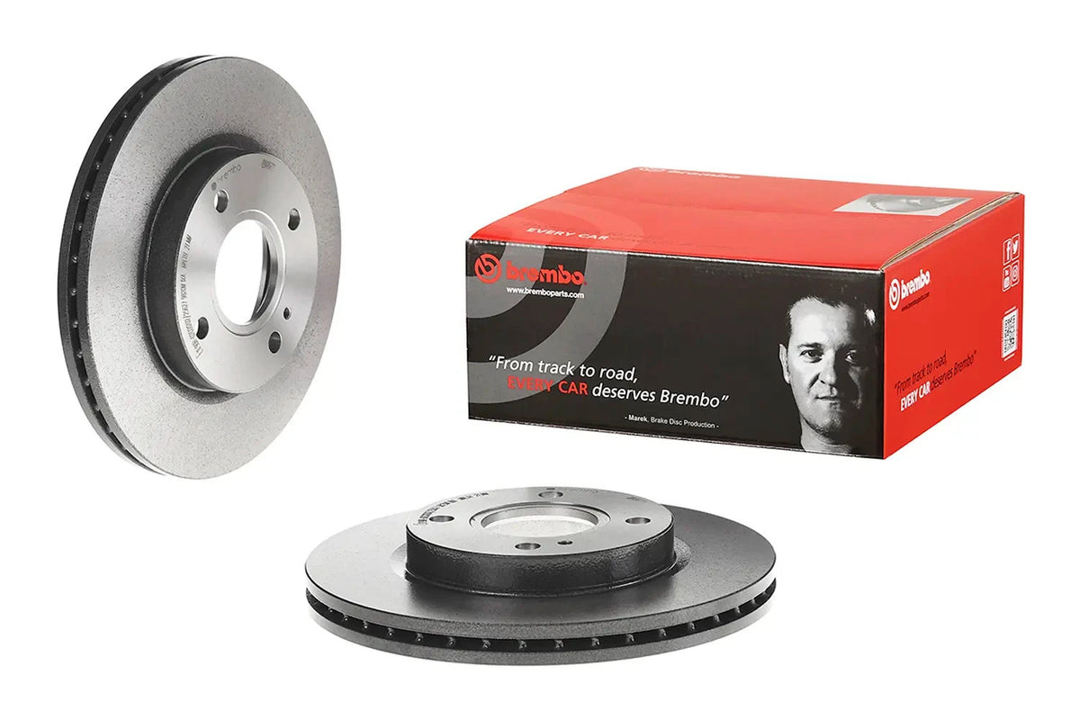 Brembo FRONT Disc Brake Rotor FOR Ford Fiesta 1.4L WS 2009-2010 *258MM-DISC