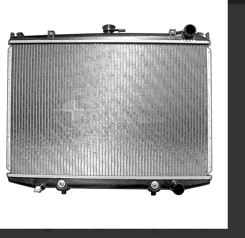 NEW RADIATOR FOR NISSAN NAVARA D21 UTE 1/1986-5/1992 2.0L Z20-2.4L Z24 AUTO