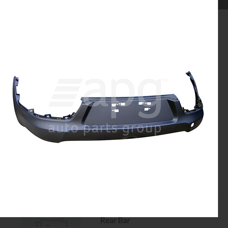 GENUINE REAR BUMPER BAR FOR KIA SPORTAGE 5/2010-2/2011 Platinum WITH Sensor Type