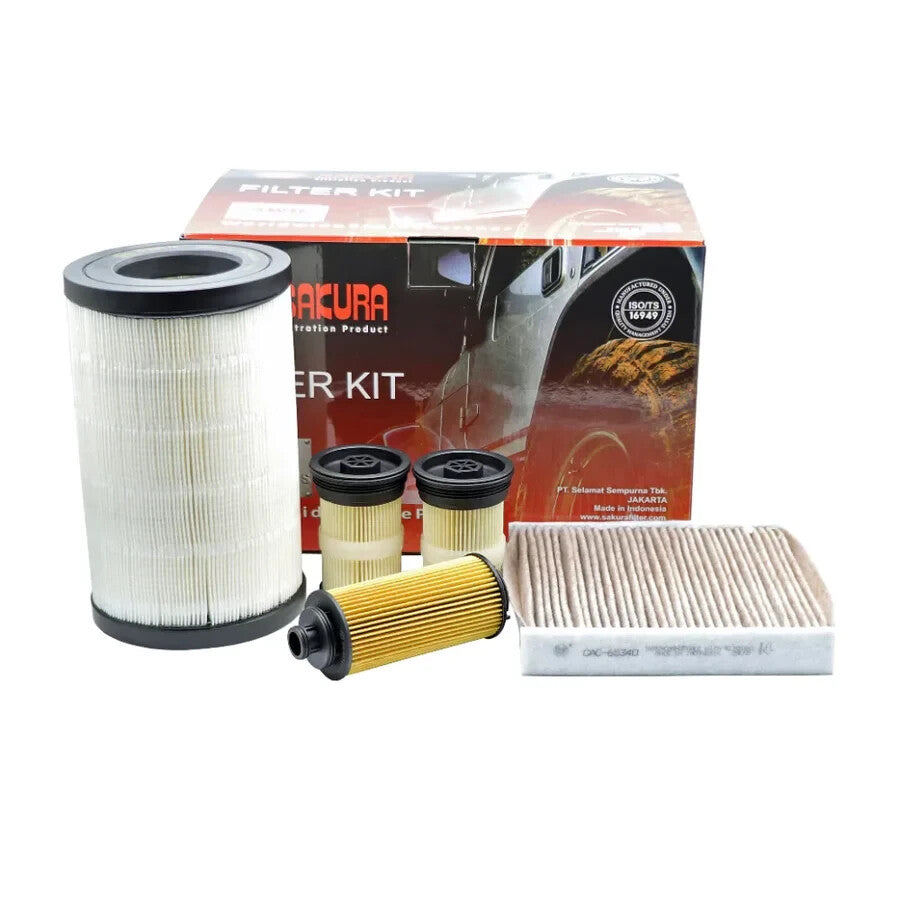 SERVICE FILTER KIT OIL AIR FUEL CABIN FOR HOLDEN TRAILBLAZER RG LWN 2.8L DIESEL