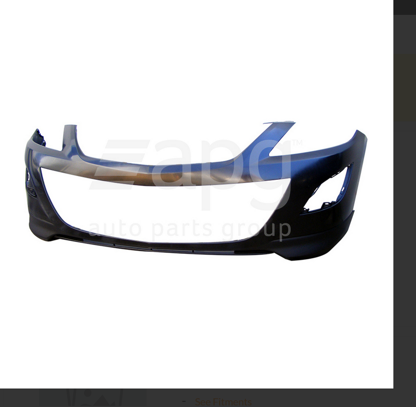 GENUINE FRONT BUMPER BAR FOR MAZDA CX-9 10/2009-12/2012 CX9 WITHOUT WASHER TYPE