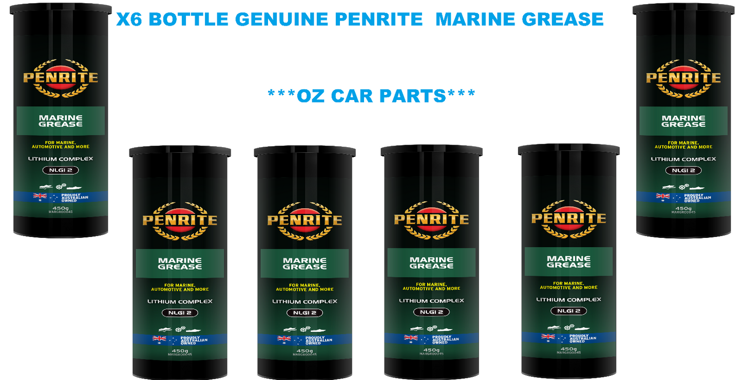 NEW X6 BOTTLE MARINE GREASE PENRITE *MARGR00045*